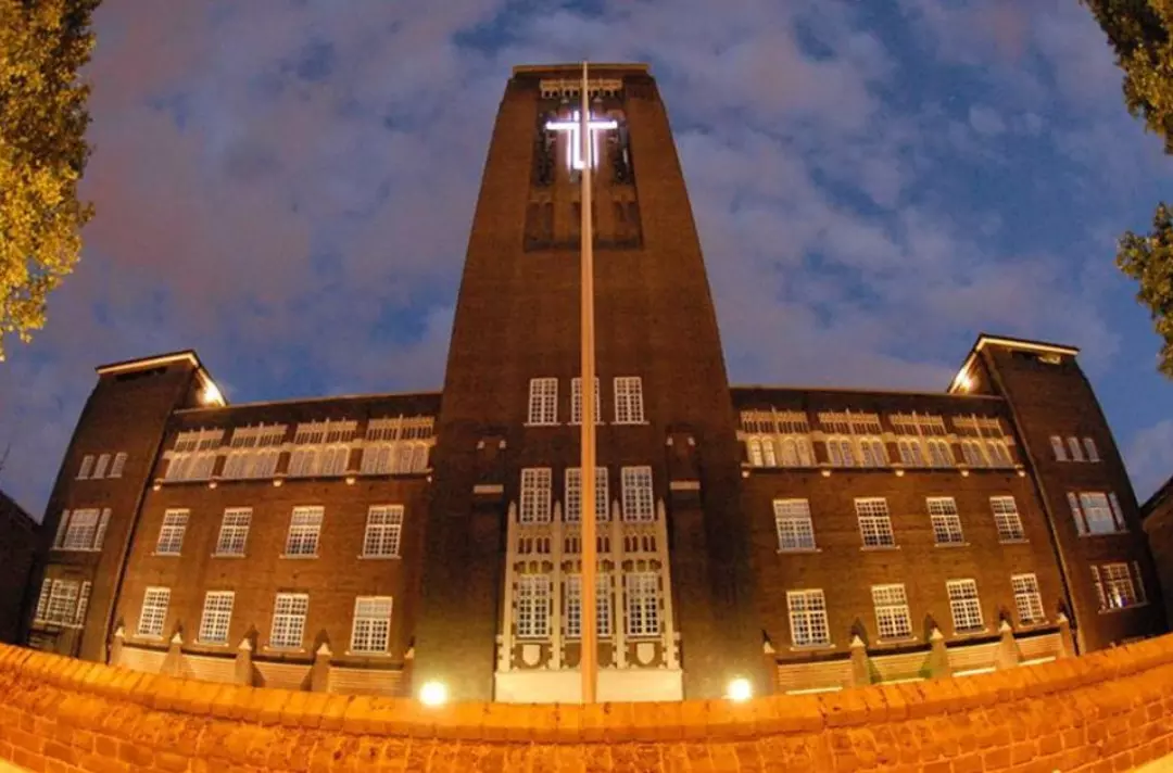 William Booth College at dusk