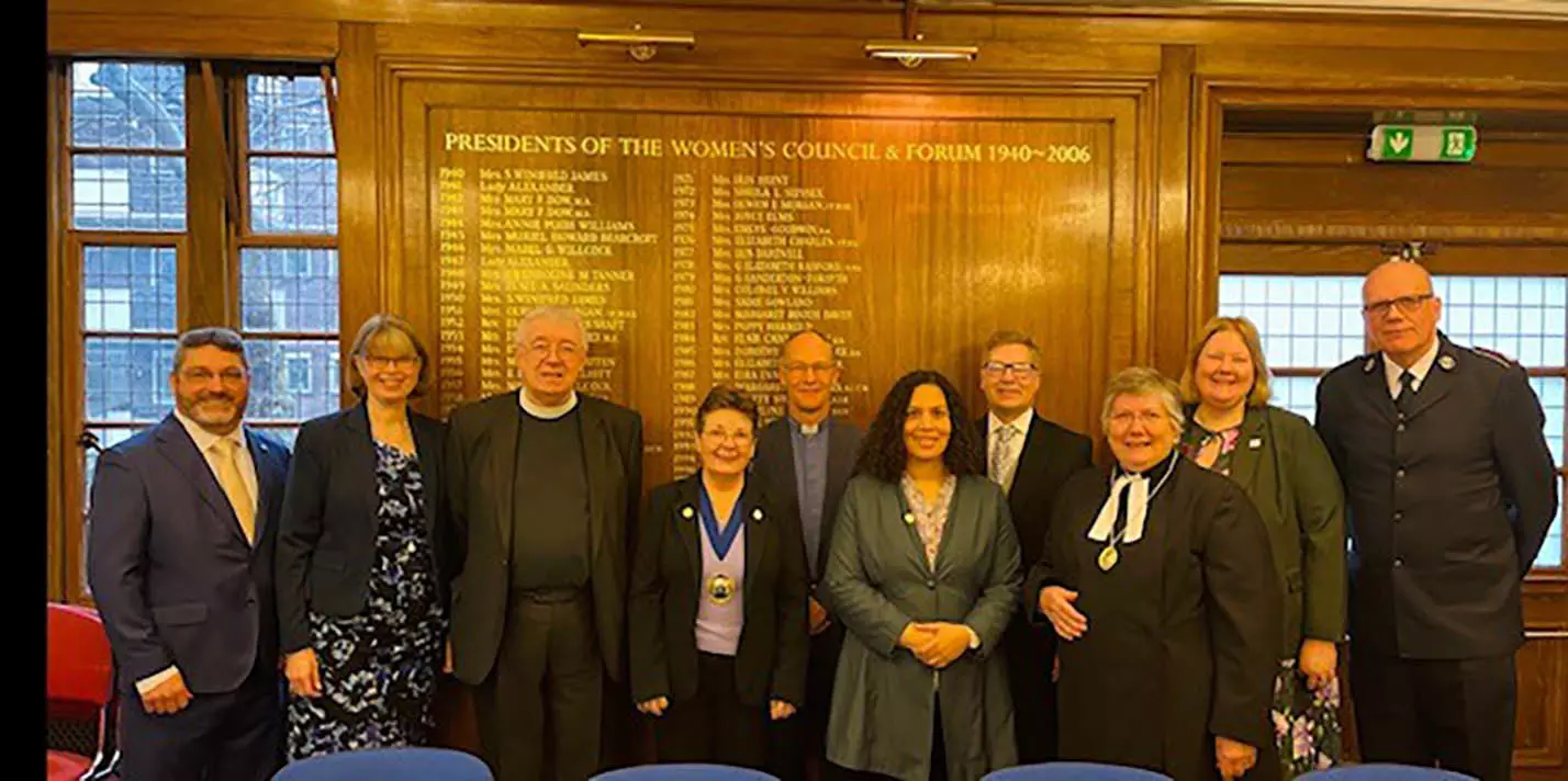 The TC and the Free Churches Group delegation at Buckingham Palace