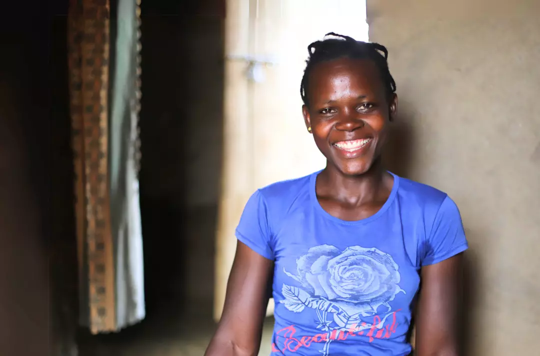 A photo of Jackline for the Helping-Hand Appeal