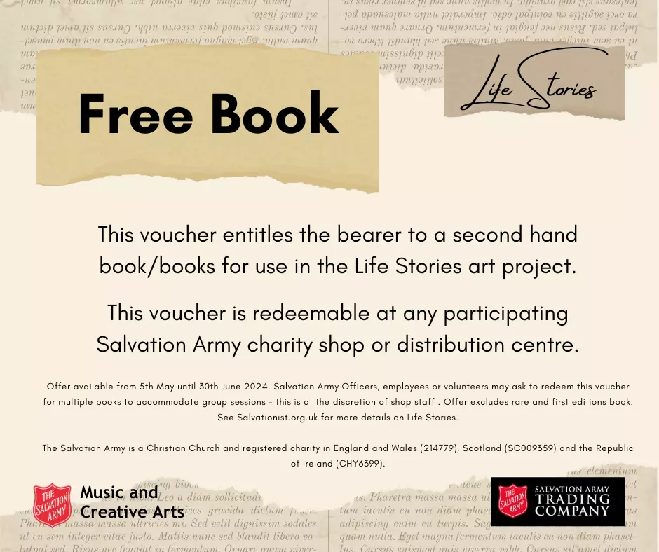 image advertising a free book