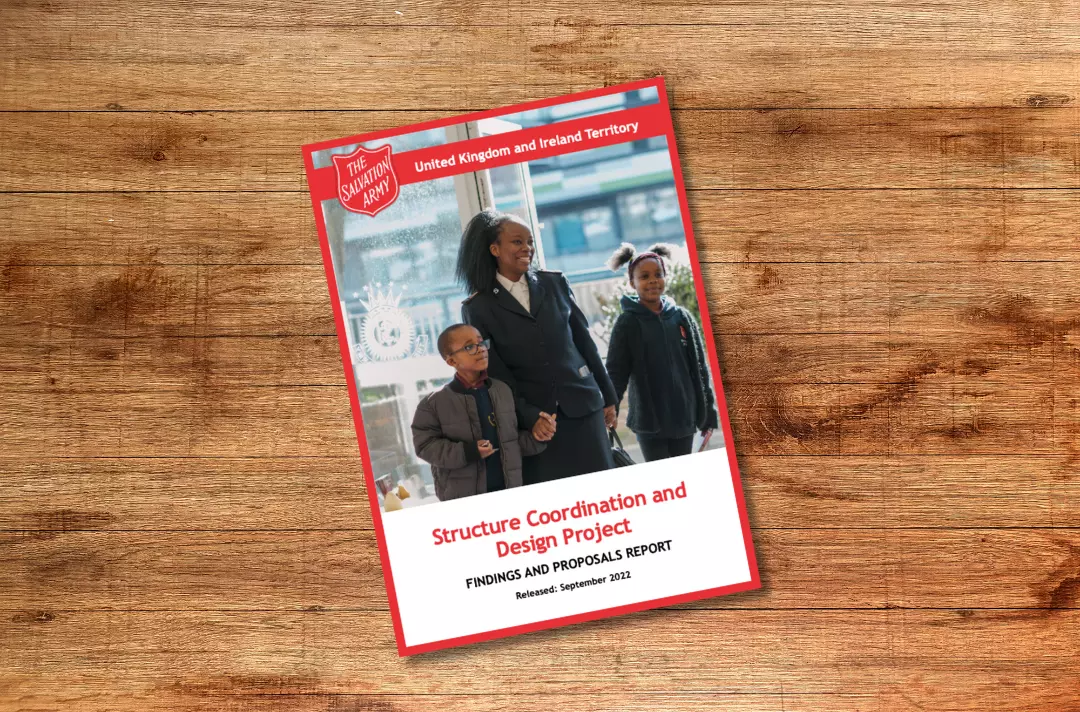 The front cover of the report