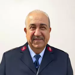 A photo of Edgar Chagas in Salvation Army uniform