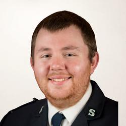 Luke Furlong in Salvation Army uniform